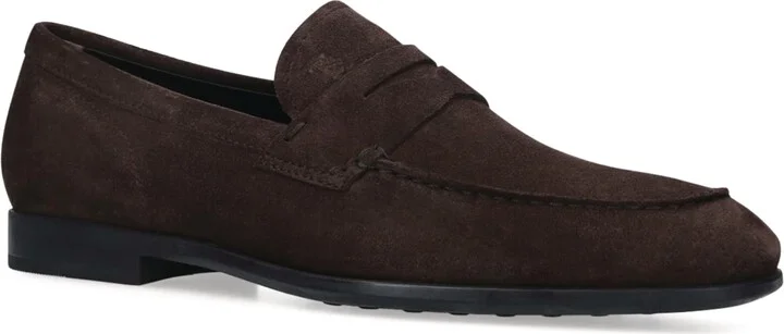 Tod's Suede Gomma Leggero Loafers