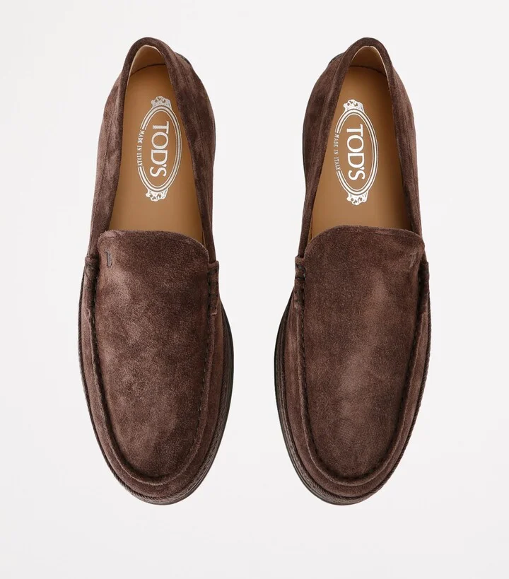 Tod's Suede Gomma Loafers - Image 4