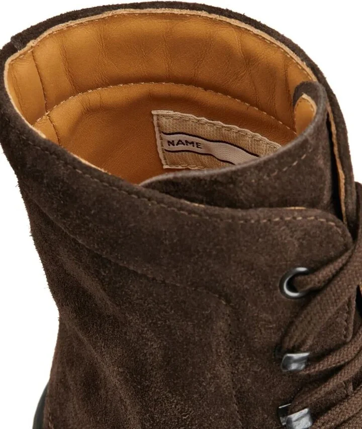 Tod'S Suede Gommino Combat Boots Shoes - Image 6