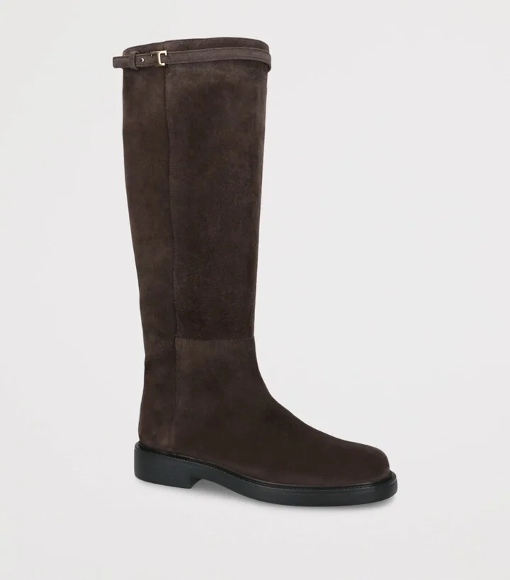 Tod's Suede Knee-High Boots - Image 3