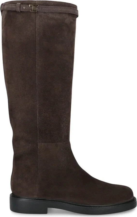 Tod's Suede Knee-High Boots