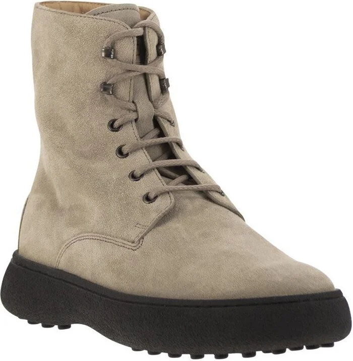 Tod'S Suede Lace-Up Boot - Image 2
