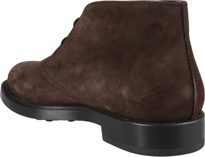 Tod'S Suede Leather Ankle Boot Shoes - Image 2