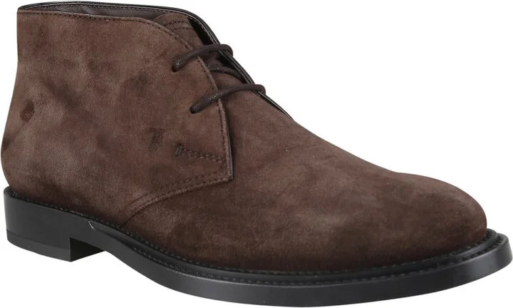 Tod'S Suede Leather Ankle Boot Shoes - Image 3