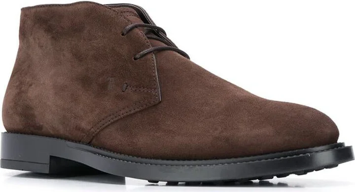 Tod'S Suede Leather Ankle Boot Shoes - Image 5