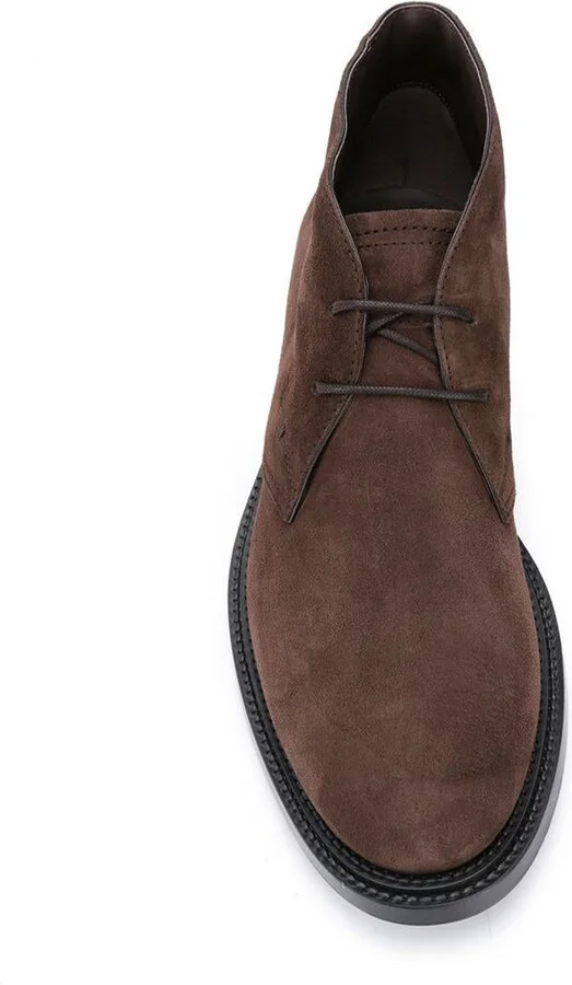 Tod'S Suede Leather Ankle Boot Shoes - Image 7