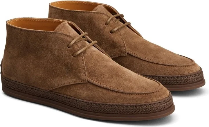 Tod's Suede Leather Ankle Boots - Image 2