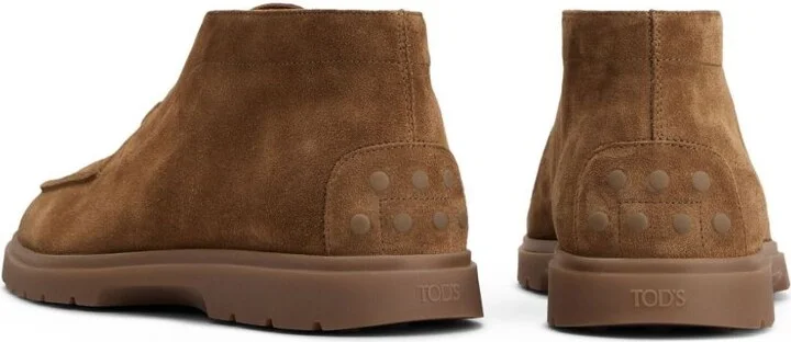 Tod's Suede Leather Ankle Boots - Image 2