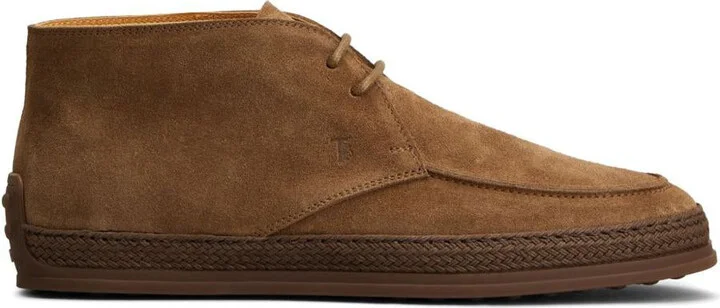 Tod'S Suede Leather Ankle Boots
