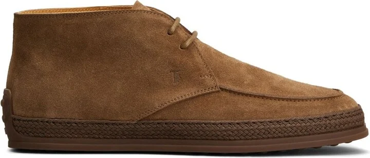 Tod's Suede Leather Ankle Boots