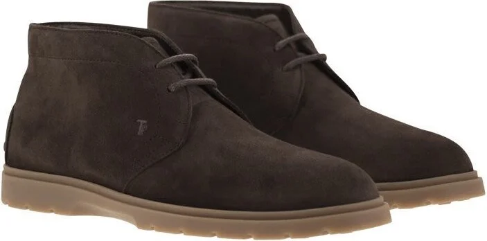 Tod'S Suede Leather Boots - Image 4