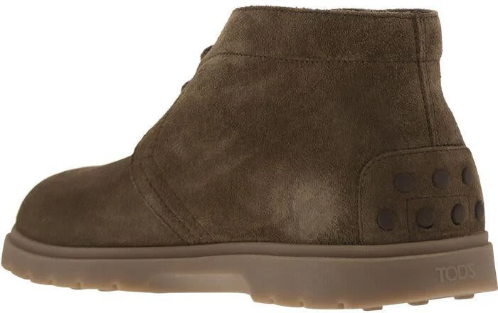 Tod'S Suede Leather Boots - Image 3