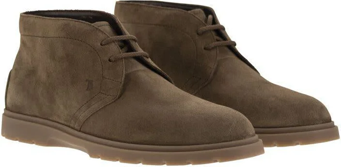 Tod'S Suede Leather Boots - Image 4