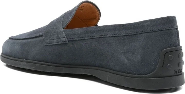 Tod's Suede Leather Loafers - Image 2