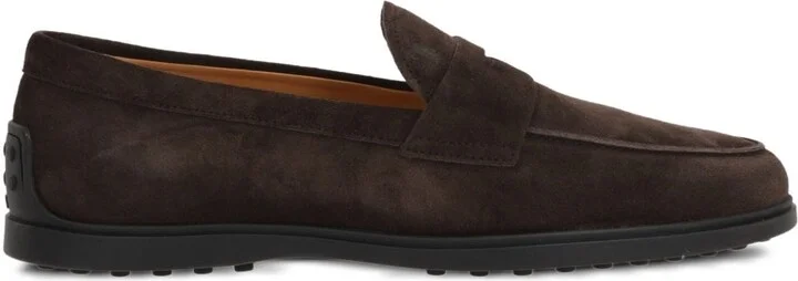 Tod's Suede Leather Loafers