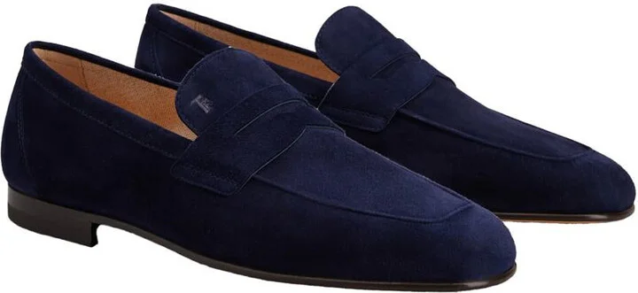 Tod'S Suede Leather Loafers Shoes - Image 2