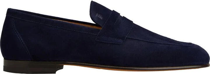 Tod'S Suede Leather Loafers Shoes