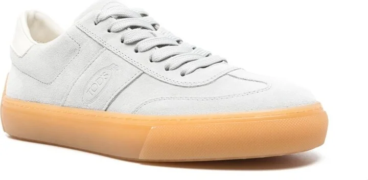 Tod's Suede Leather Sneakers - Image 2