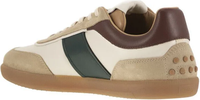 Tod'S Suede Leather Tabs Sneakers - Image 3