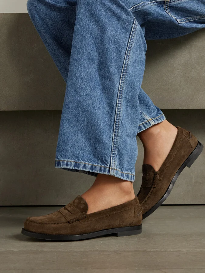 Tod's - Suede Loafers - Brown - Image 2
