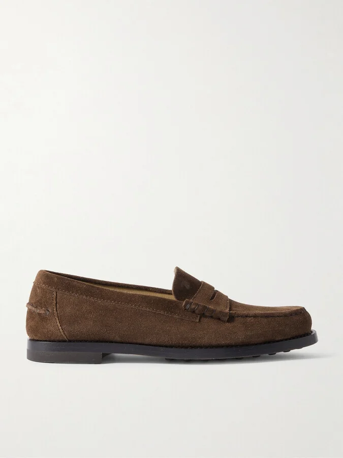 Tod's - Suede Loafers - Brown