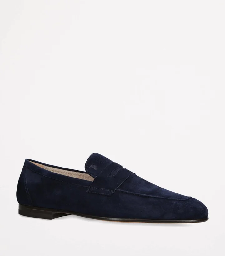 Tod's Suede Mocassino Loafers - Image 3