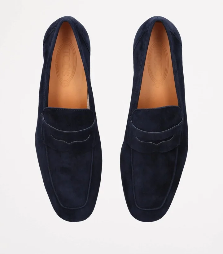 Tod's Suede Mocassino Loafers - Image 4