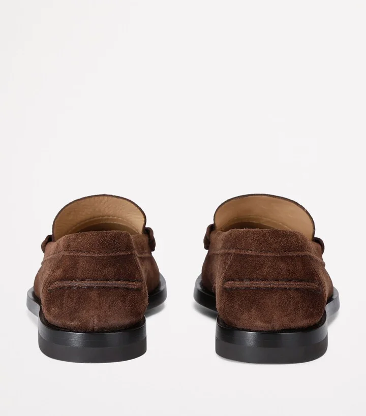 Tod's Suede Penny Loafers - Image 2