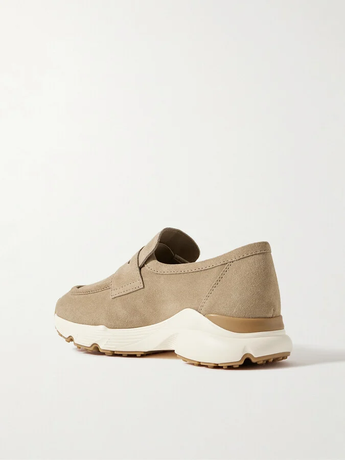 Tod's - Suede Slip-on Sneakers - Neutrals - Image 2