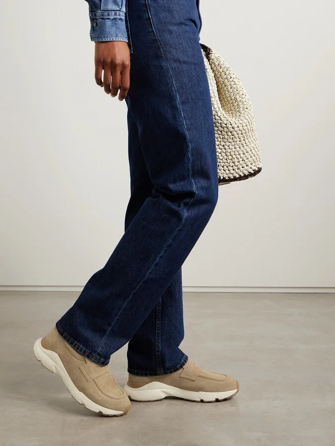 Tod's - Suede Slip-on Sneakers - Neutrals - Image 3