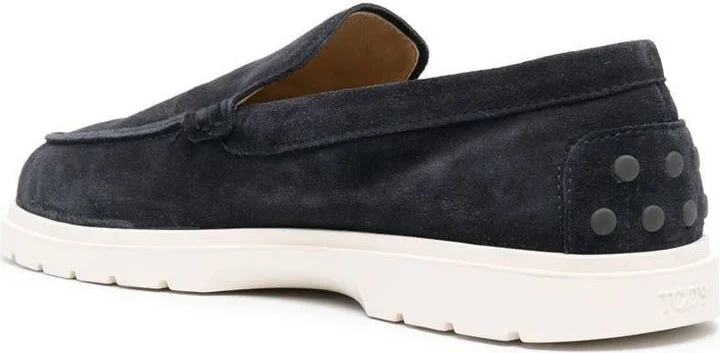 Tod'S Suede Slipper Loafers Shoes - Image 3