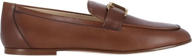 Tod's T-Logo Almond-Toe Loafers