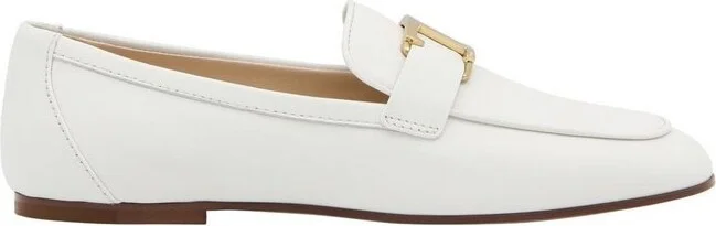 Tod's T-Logo Almond Toe Loafers