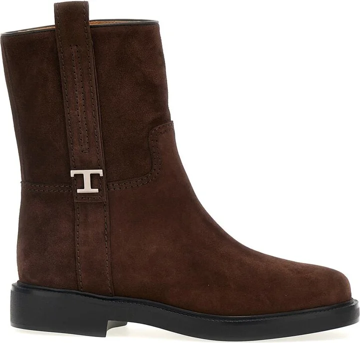 Tod'S 'T Timeless' Ankle Boots
