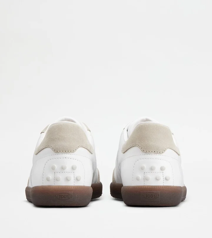 Tod's Tabs Sneakers in Smooth Leather and Suede - Image 3