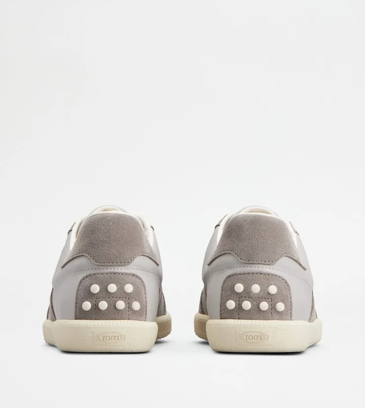 Tod's Tabs Sneakers in Smooth Leather and Suede - Image 3