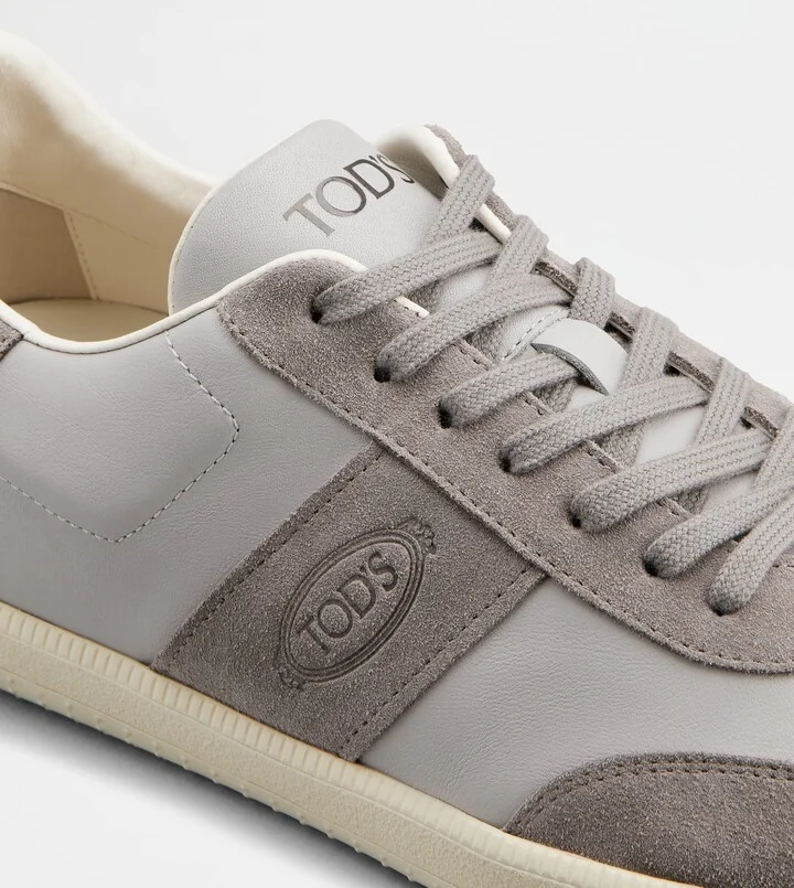 Tod's Tabs Sneakers in Smooth Leather and Suede - Image 5