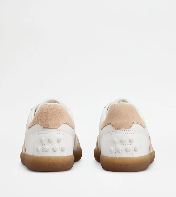 Tod's Tabs Sneakers in Smooth Leather and Suede - Image 3