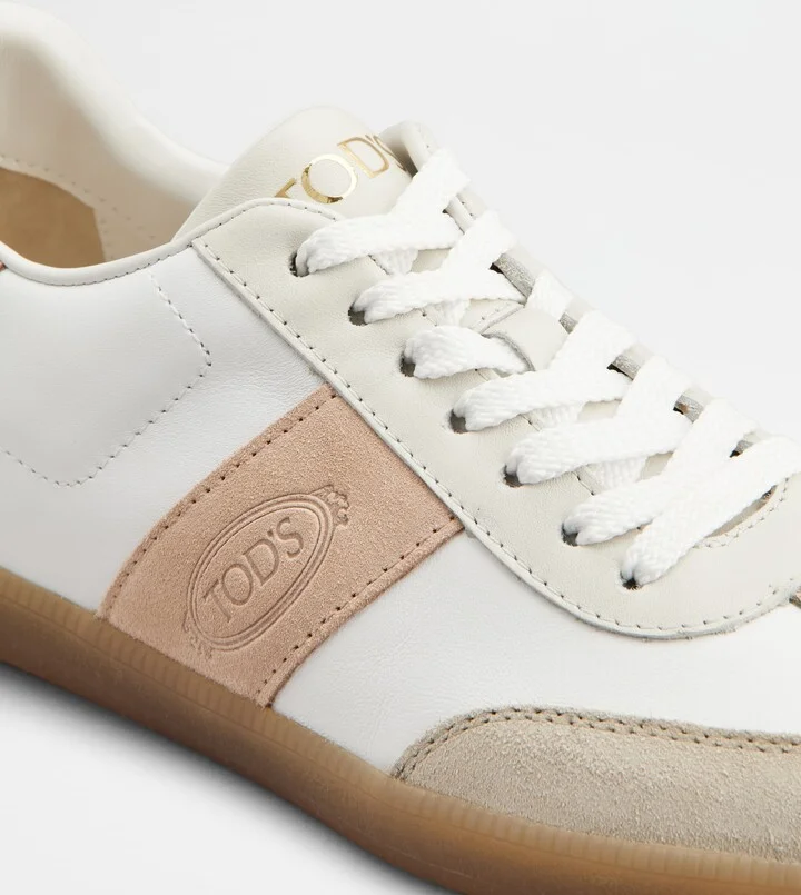 Tod's Tabs Sneakers in Smooth Leather and Suede - Image 5