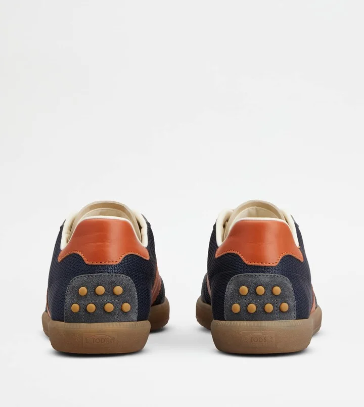 Tod's Tabs Sneakers in Suede and Technical Fabric - Image 3