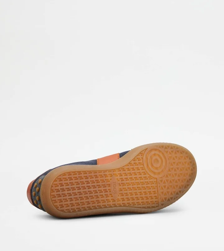Tod's Tabs Sneakers in Suede and Technical Fabric - Image 4