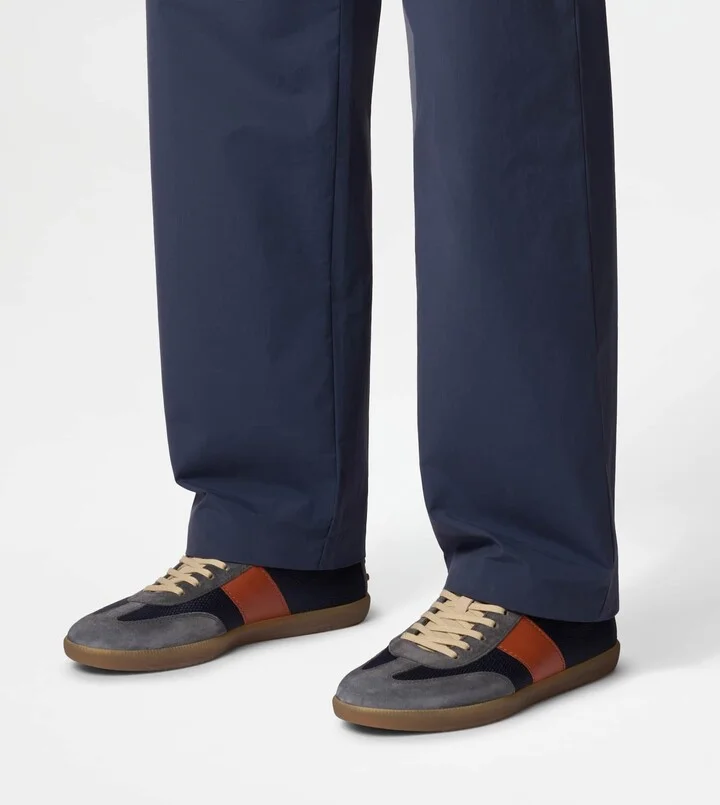 Tod's Tabs Sneakers in Suede and Technical Fabric - Image 7