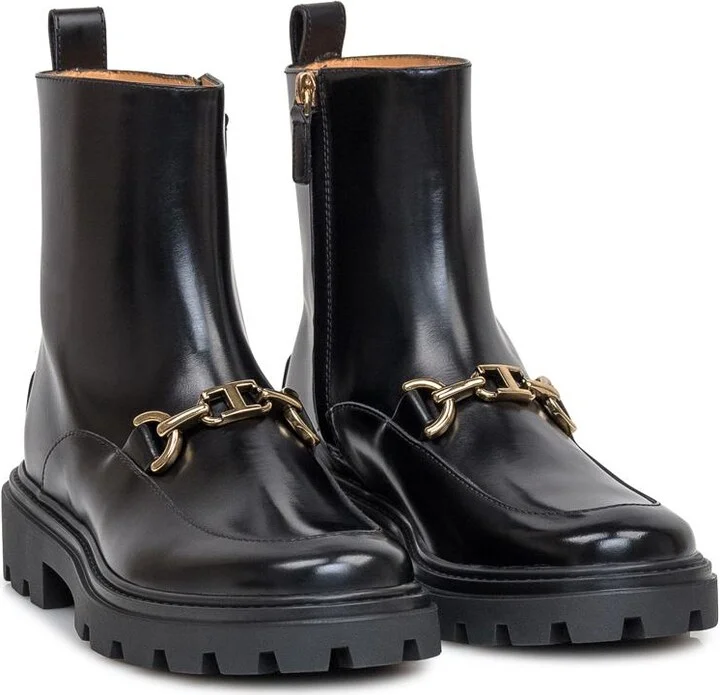 Tod'S Tod'S Leather Morsetto Boot - Image 2