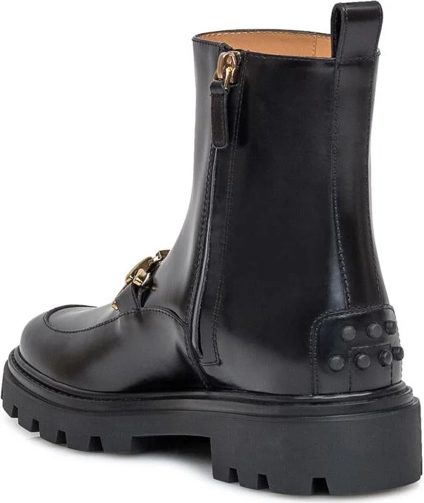 Tod'S Tod'S Leather Morsetto Boot - Image 3