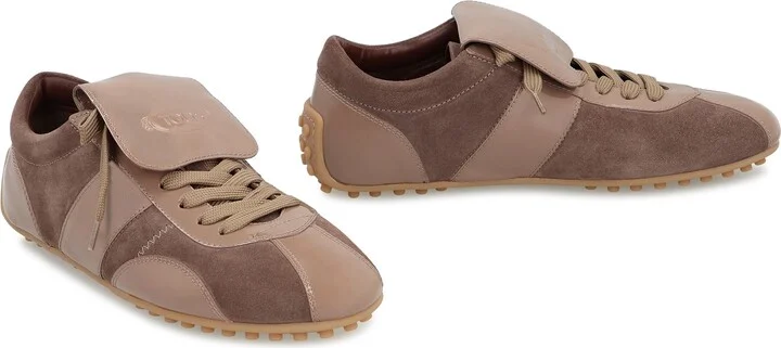 Tod'S Tod'S T-Marathon Suede Low-Top Sneakers - Image 3