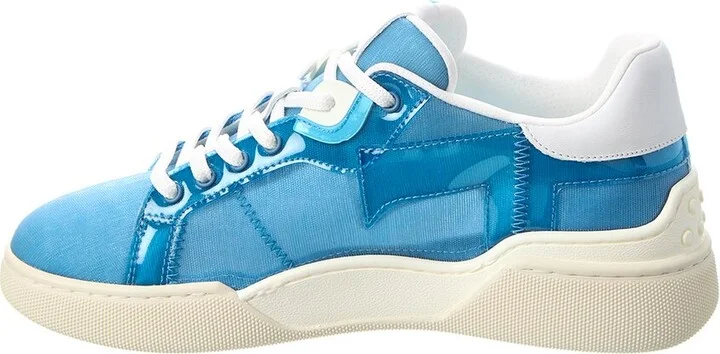 Tods Vinyl & Mesh Sneaker - Image 2