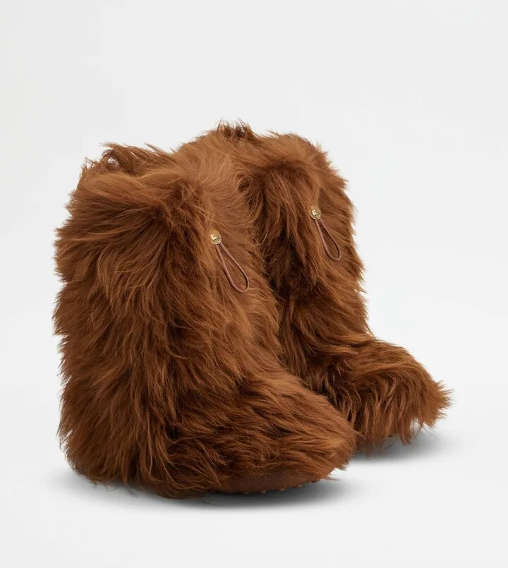Tod's W. G. Ankle Boots in Sheepskin - Image 2