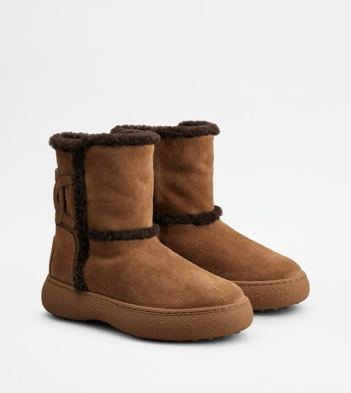 Tod's W. G. Ankle Boots in Suede - Image 2