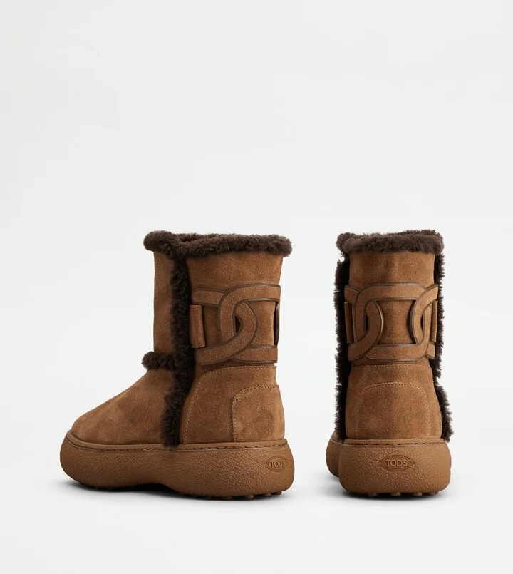 Tod's W. G. Ankle Boots in Suede - Image 3