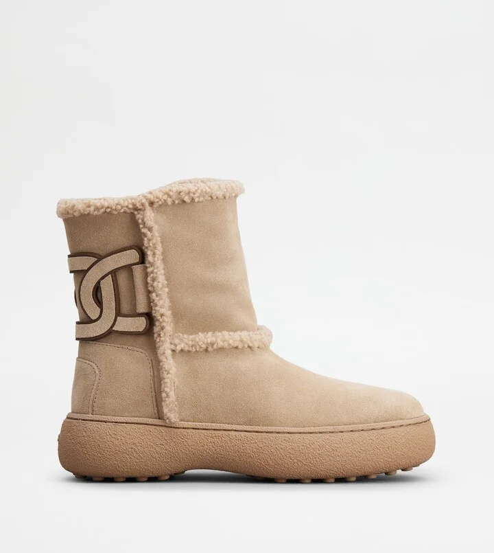 Tod's W. G. Ankle Boots in Suede